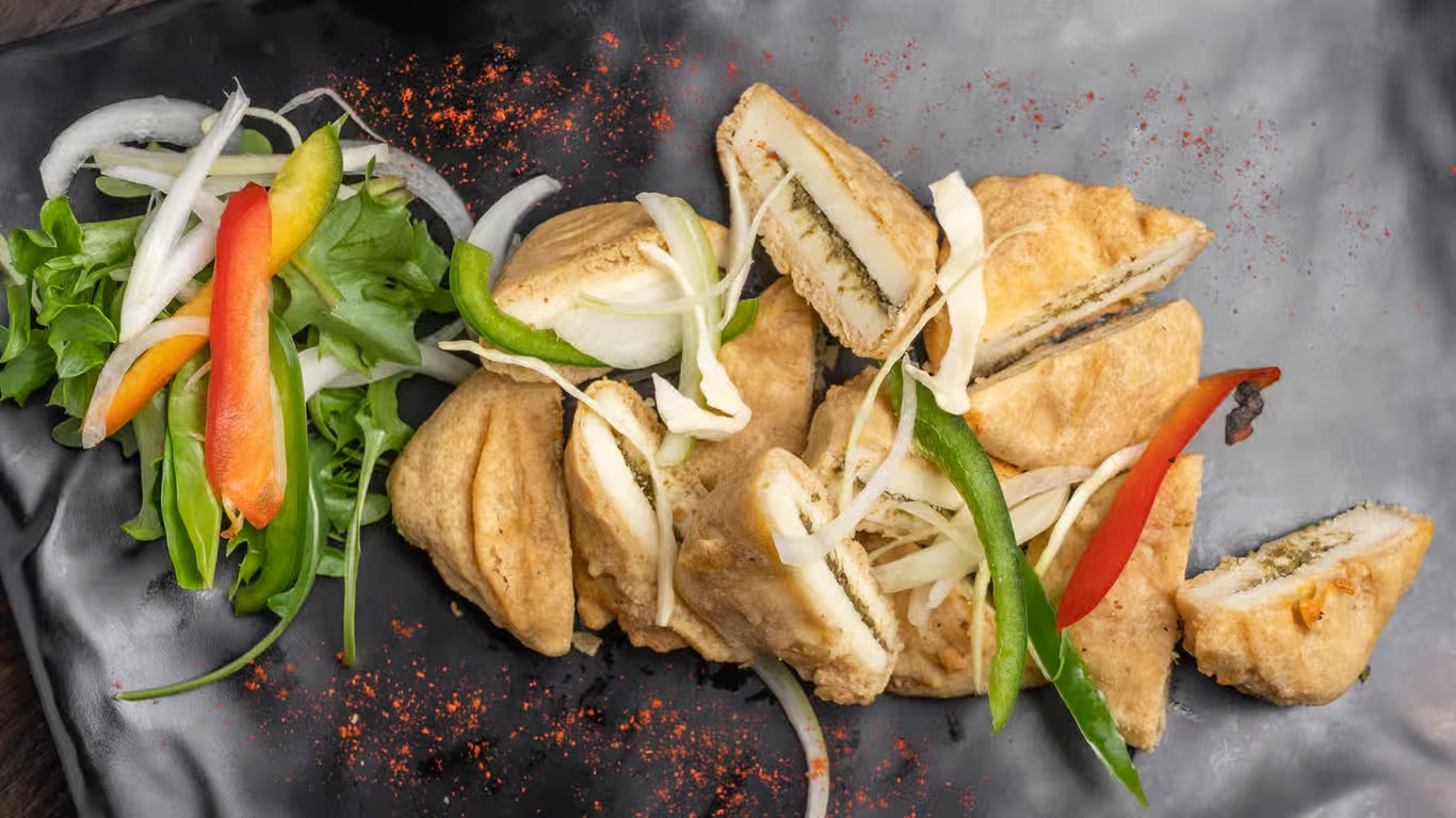 Delicious paneer pakora in Richmond, BC